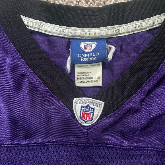 Youth size XL Baltimore Ravens Jersey Suggs #55 - Picture 3 of 5